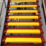 Anti-Slip Stair Nosing over Metal Stair Nosing - West Preston Primary School