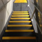 Fibreglass Stair Nosing over Metal - Kmart Store