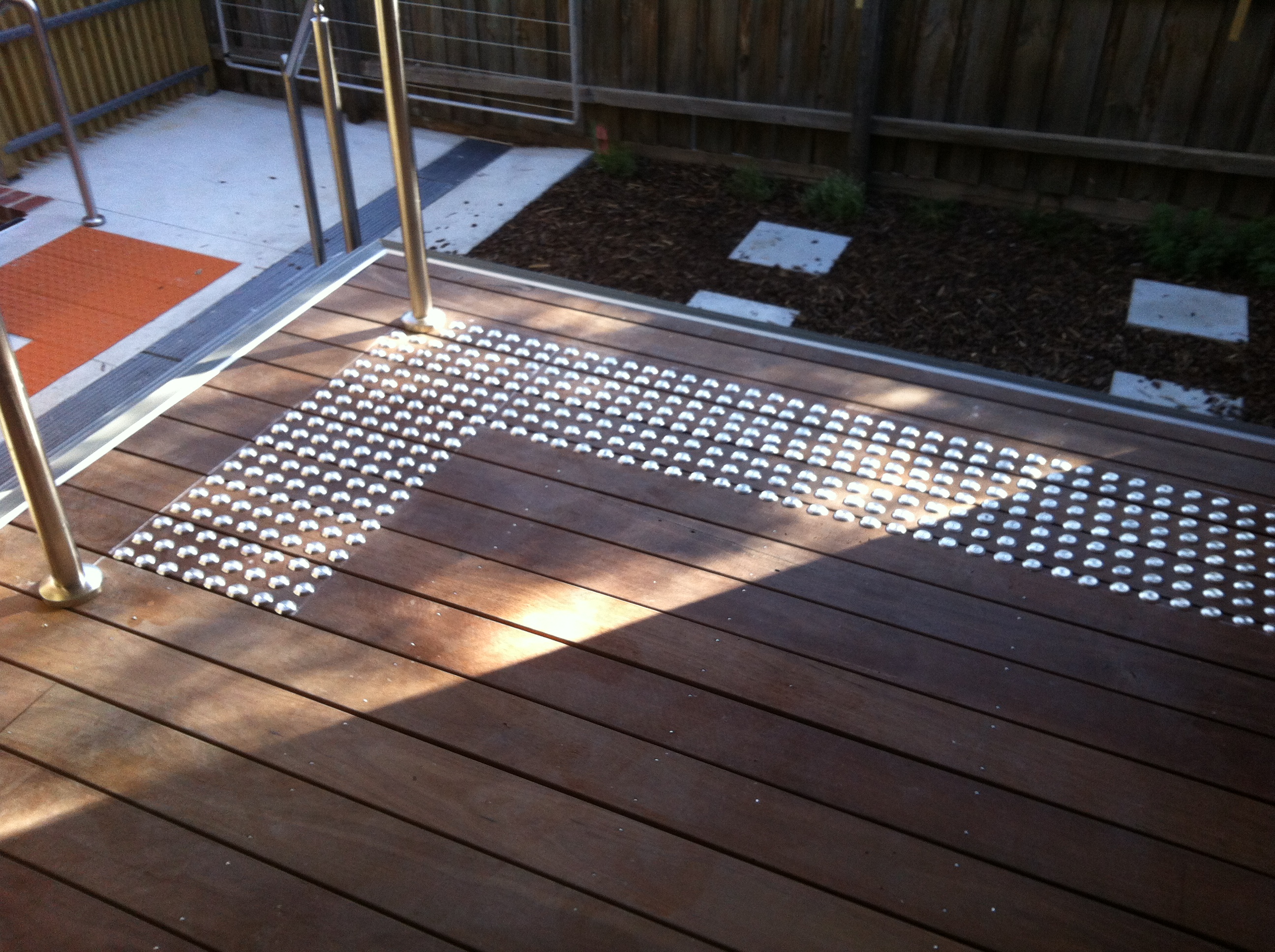 Stainless Steel Studs over Timber - Parkvile Appartments