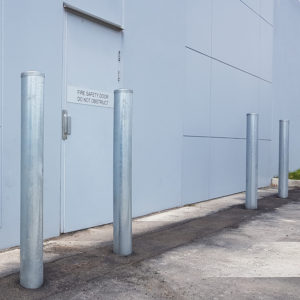 Gal Steel Bollard In-Ground